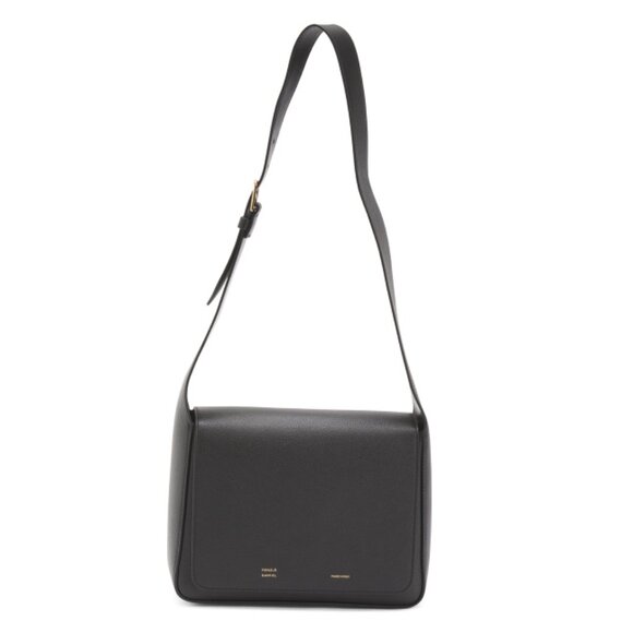 MANSUR GAVRIEL Black Made In Italy Leather Box Shoulder Bag - Picture 1 of 2